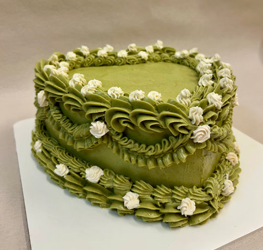 Vintage Heart Cake