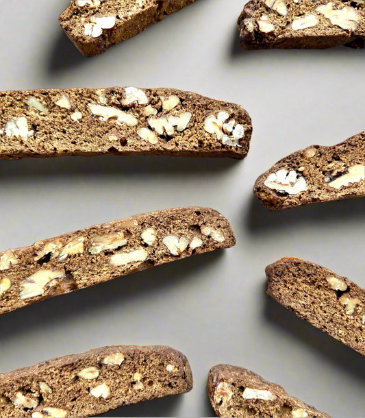 Coffee Pecan Biscotti