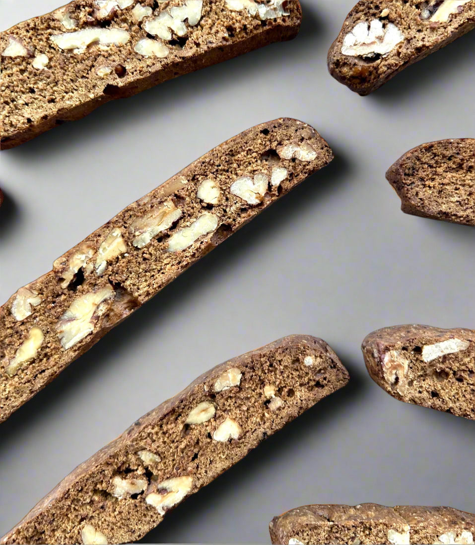 Coffee Pecan Biscotti