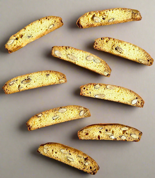 Almond Tonka Bean Biscotti