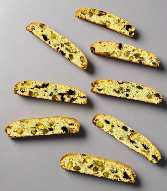 Pistachio Cranberry Biscotti