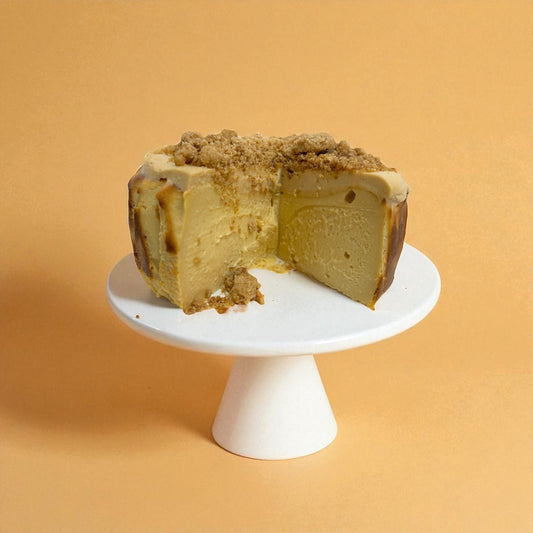 Peanut Butter Basque Burnt Cheesecake