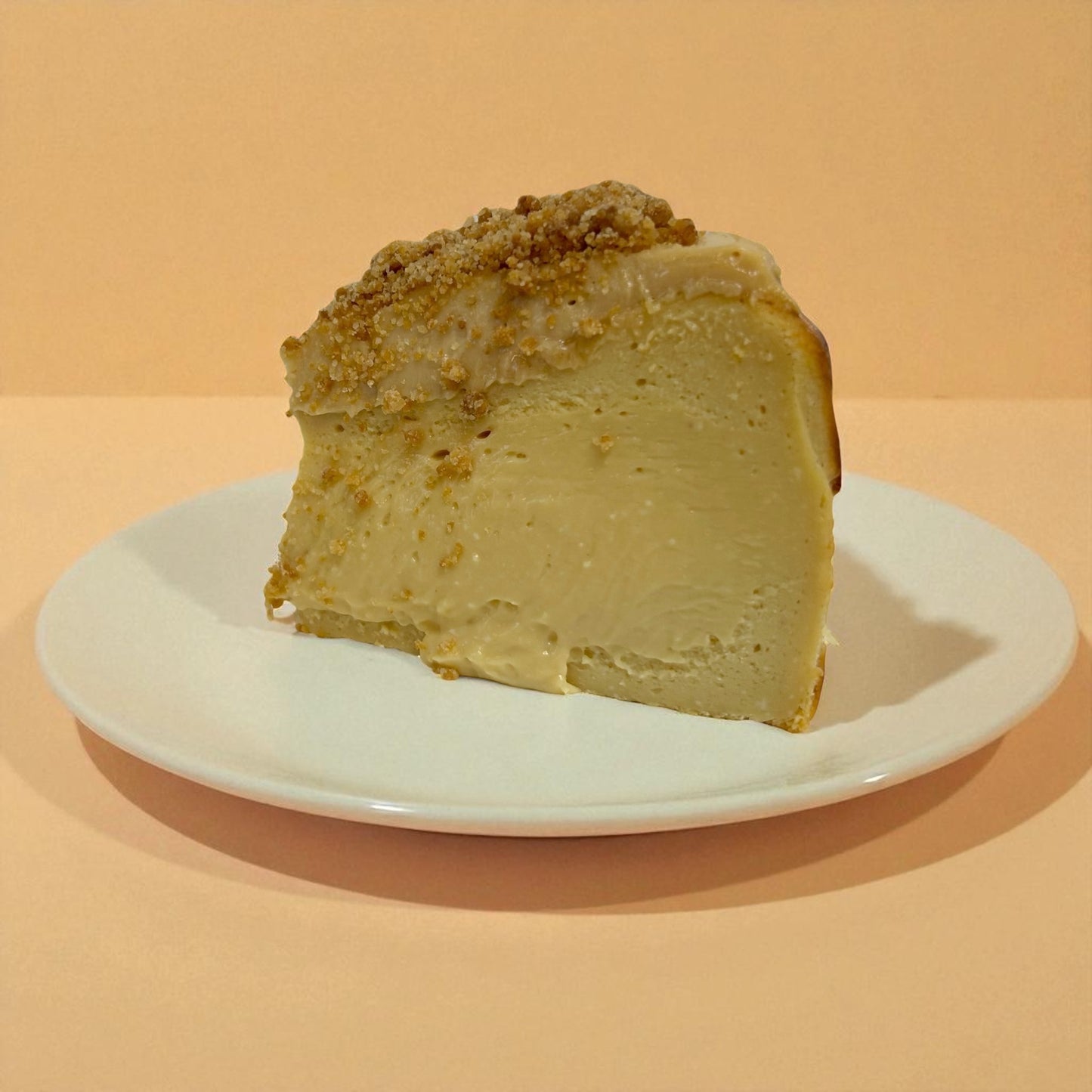 Peanut Butter Basque Burnt Cheesecake