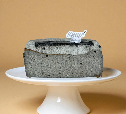 Black Sesame Basque Burnt Cheesecake
