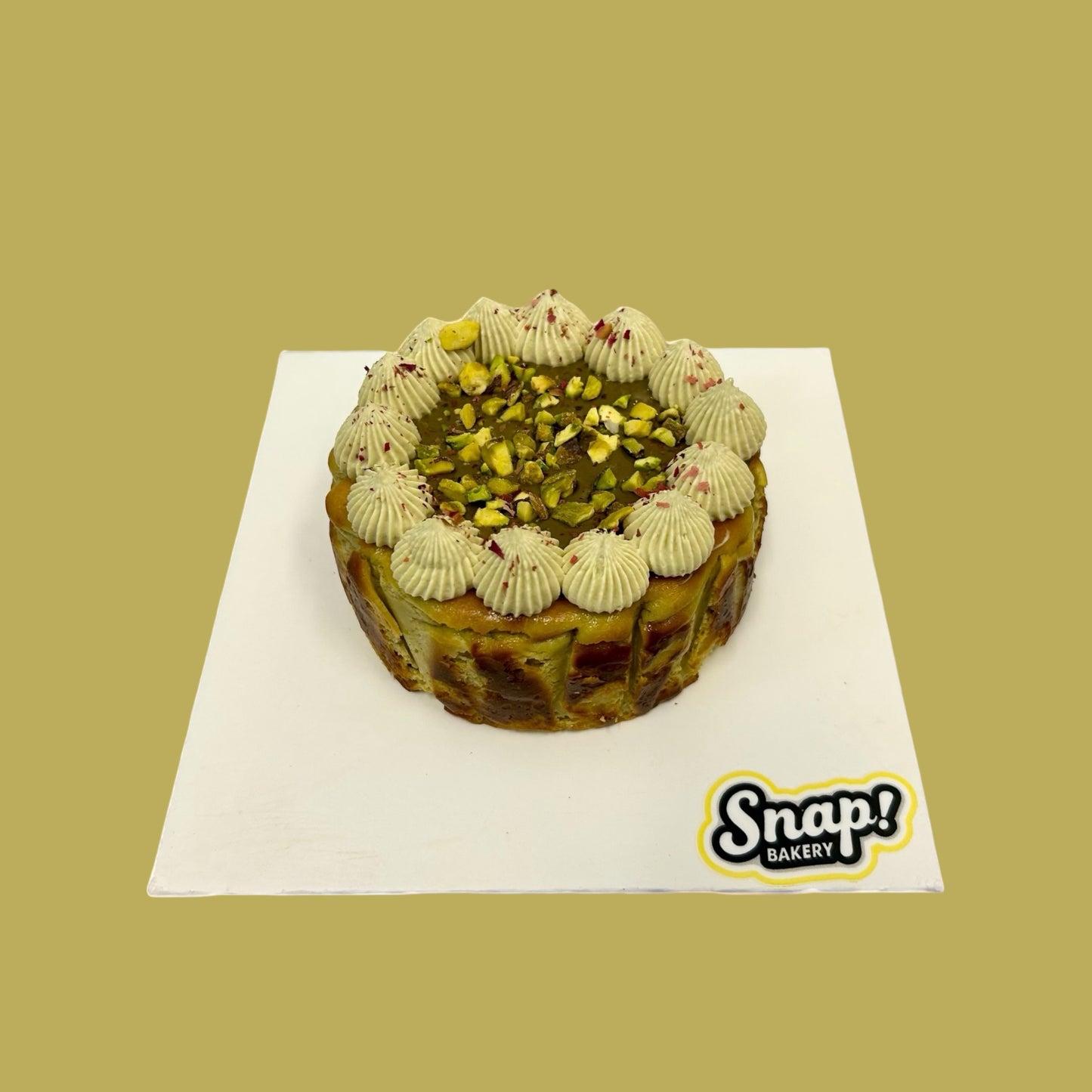 Pistachio Basque Burnt Cheesecake