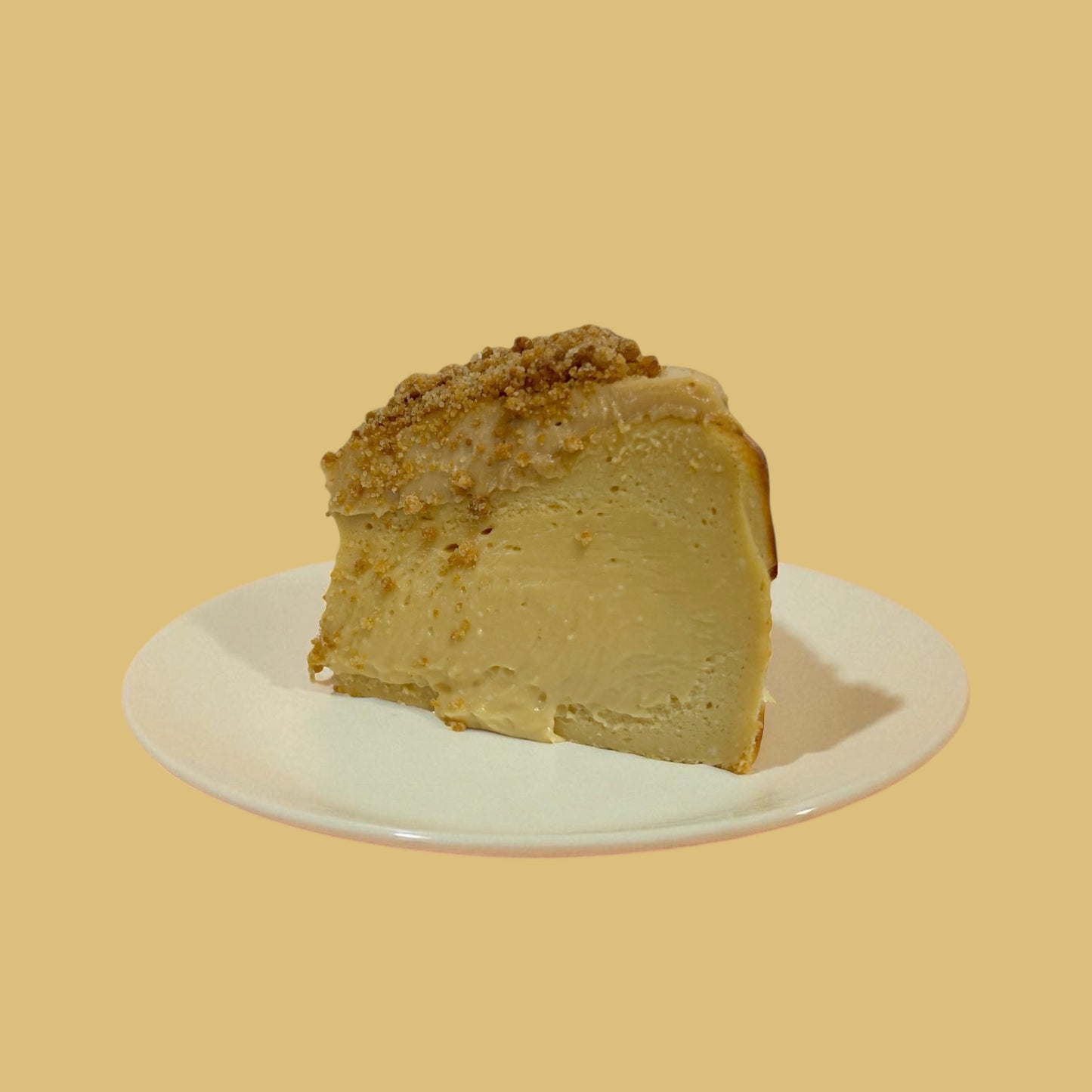 Peanut Butter Basque Burnt Cheesecake