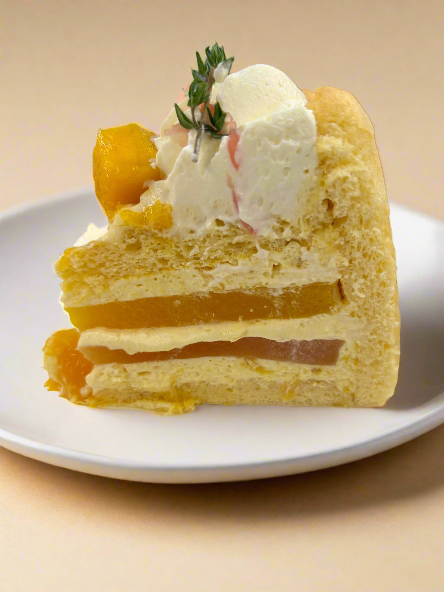 Mango Pomelo Sago Charlotte Cake