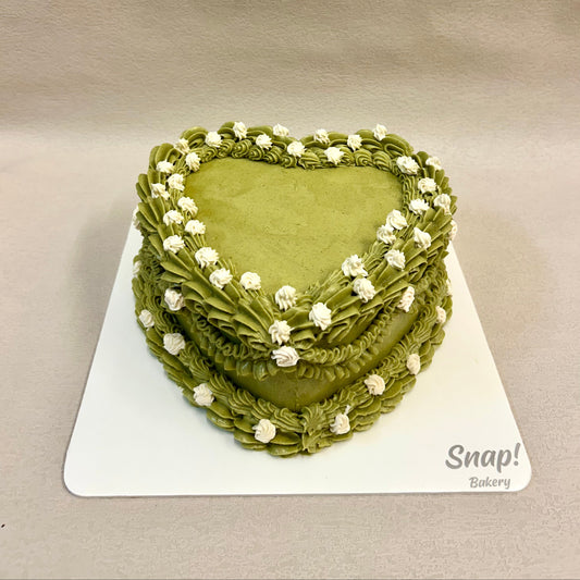 Vintage Heart Cake