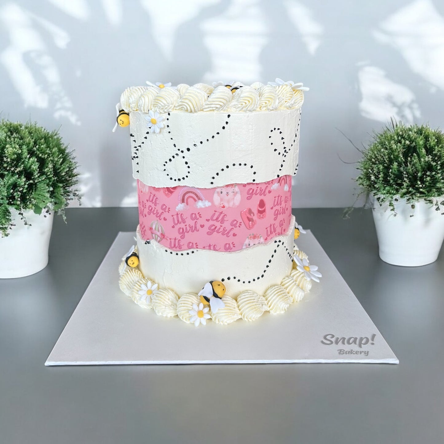 Gender Reveal Cake