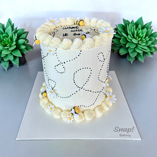 Gender Reveal Cake