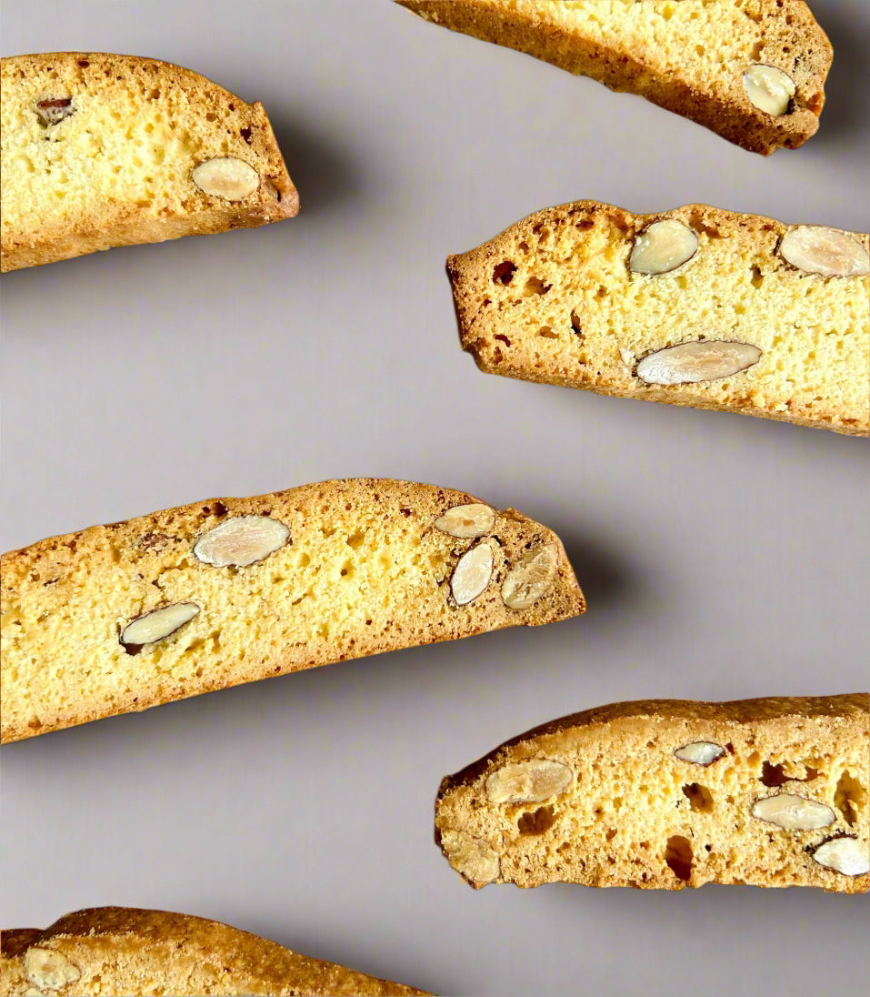 Almond Tonka Bean Biscotti