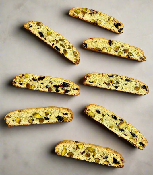 Pistachio Cranberry Biscotti