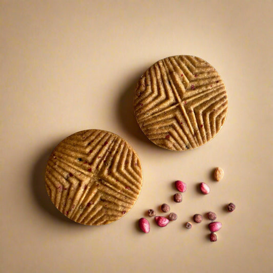 Pink Peppercorn Whole Wheat Biscuit