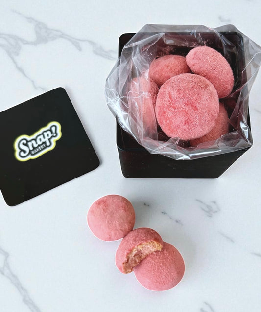 Strawberry Snowballs