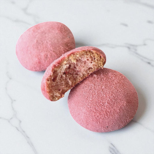 Strawberry Snowballs
