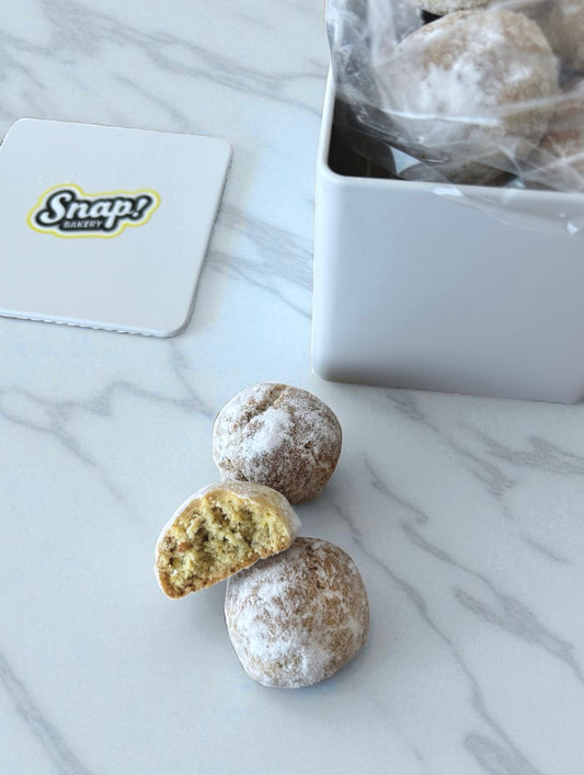 Pistachio Snowballs