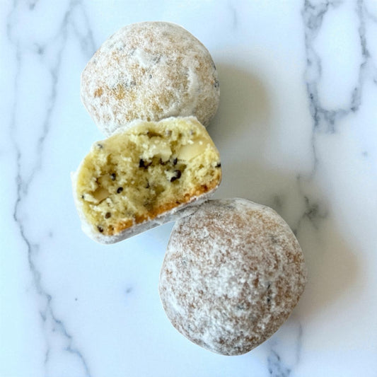 Macadamia Chia Seed Snowballs