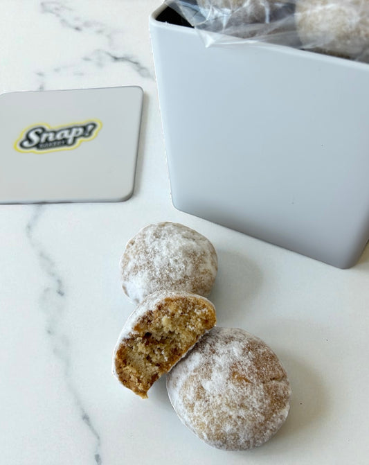 Lotus Biscoff Snowballs