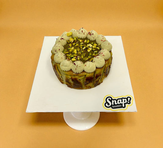 Pistachio Basque Burnt Cheesecake