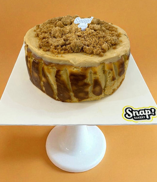 Peanut Butter Basque Burnt Cheesecake