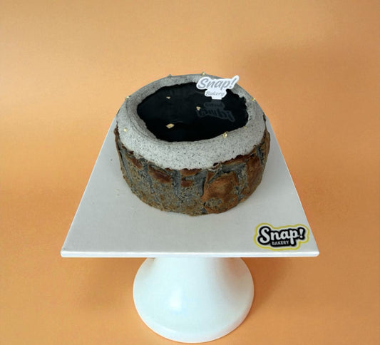 Black Sesame Basque Burnt Cheesecake