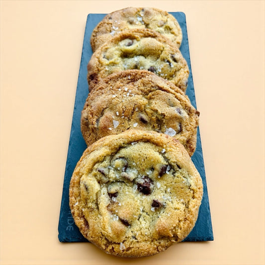 Sea Salt Chewy Chocolate Chip Cookies