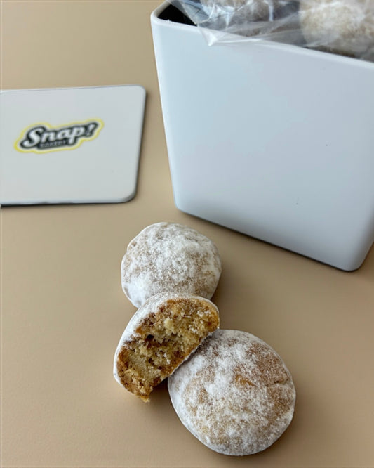 Lotus Biscoff Snowballs