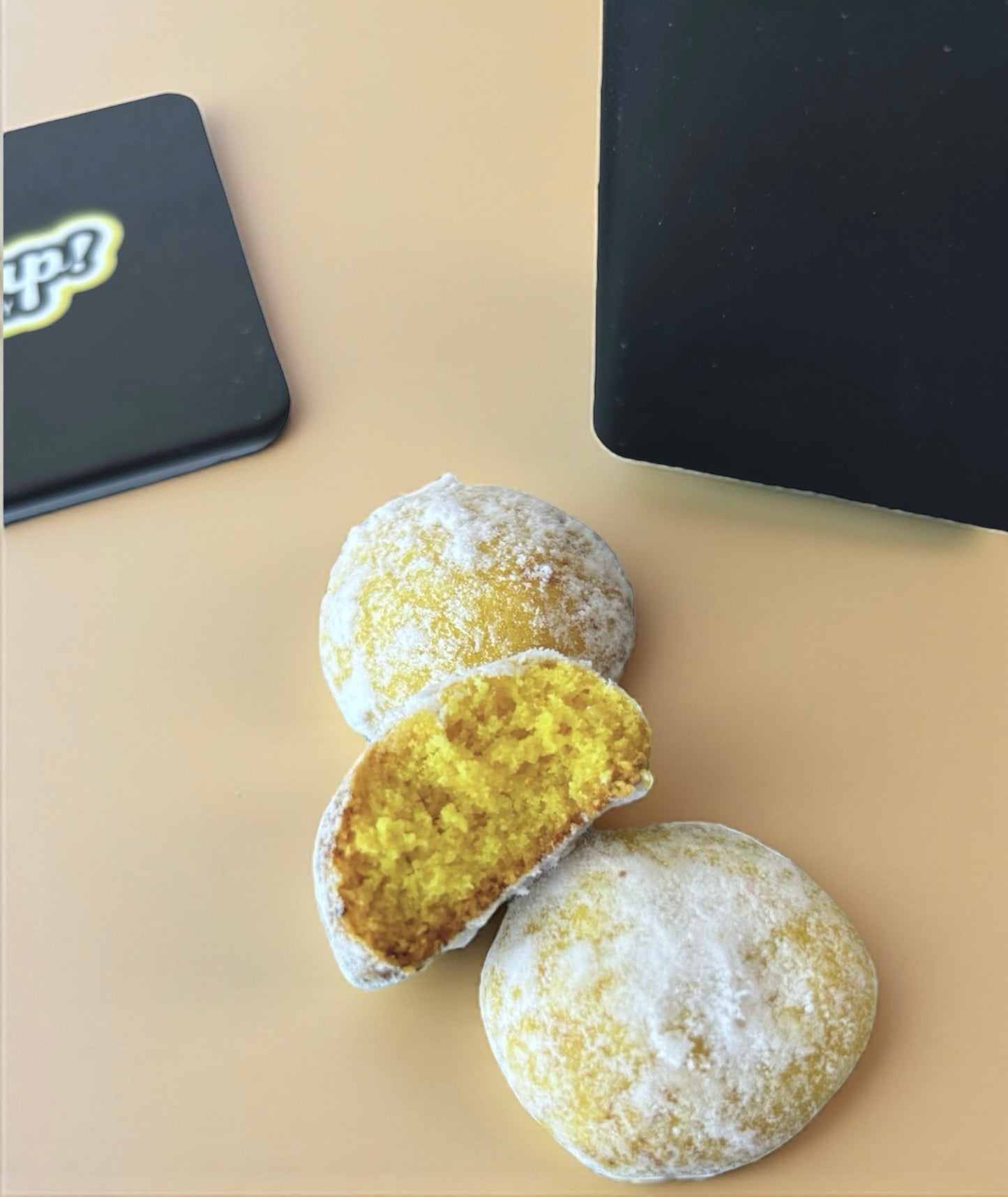 Turmeric Lemon Snowballs