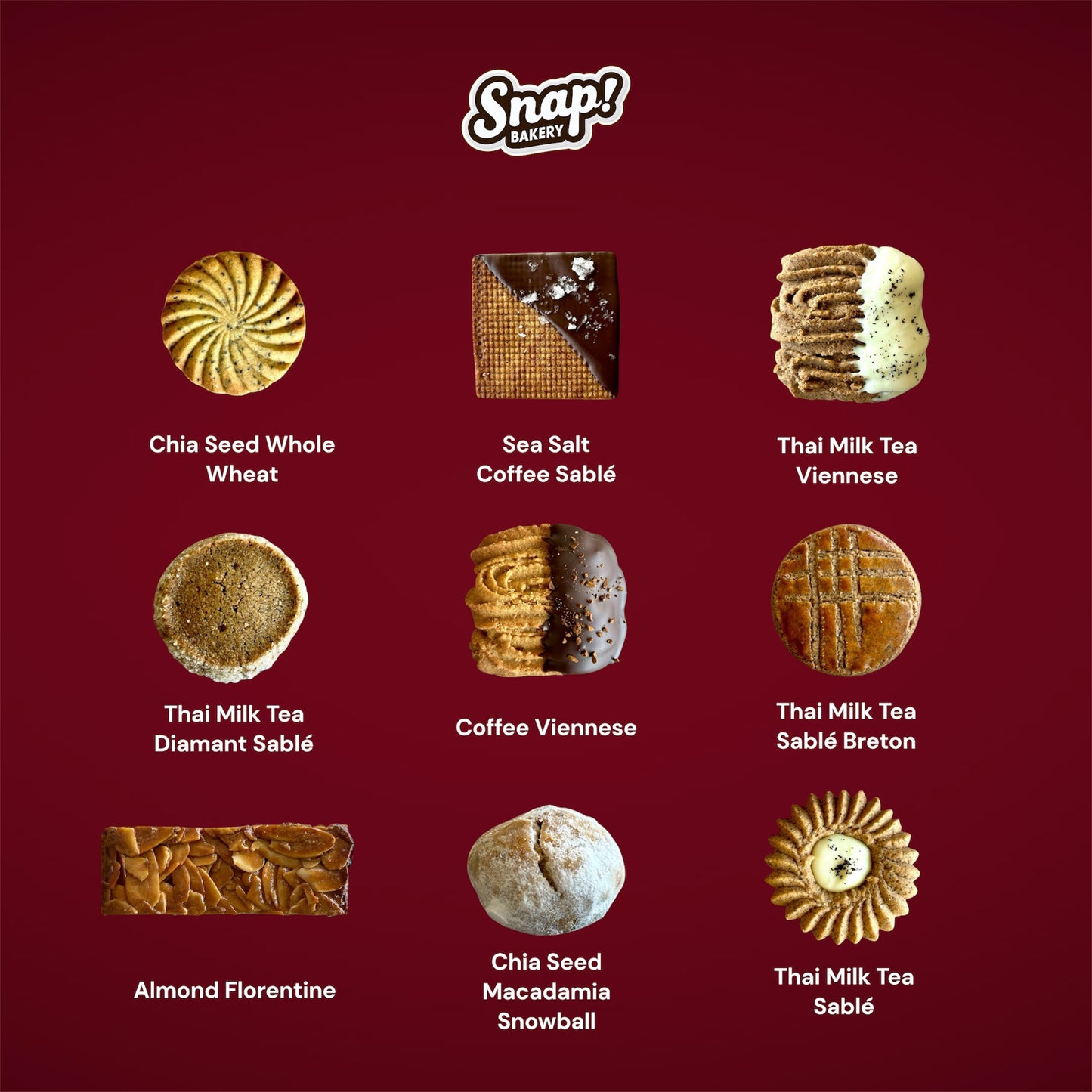 Coffee and Milk Tea Cookie Set