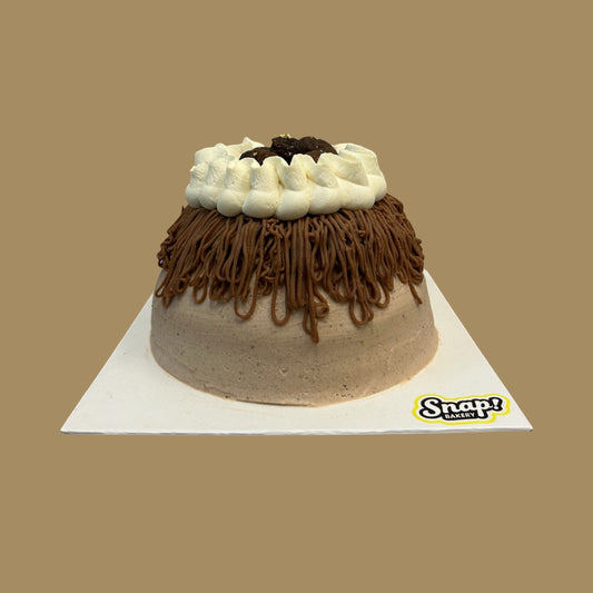 Cherry Chestnut Earl Grey Chiffon Cake