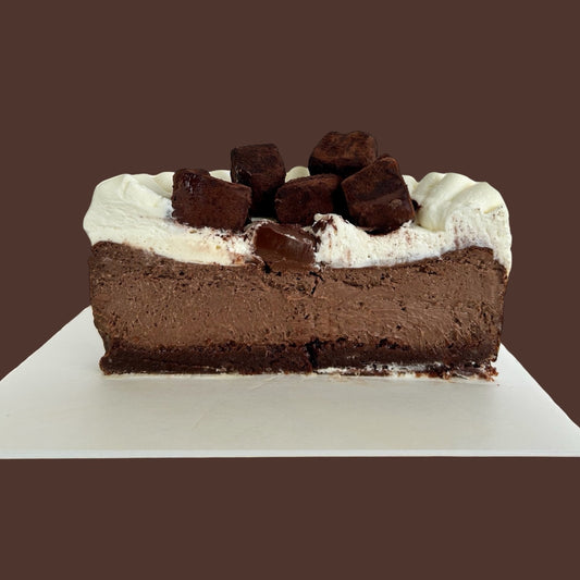 Double Chocolate Basque Burnt Cheesecake