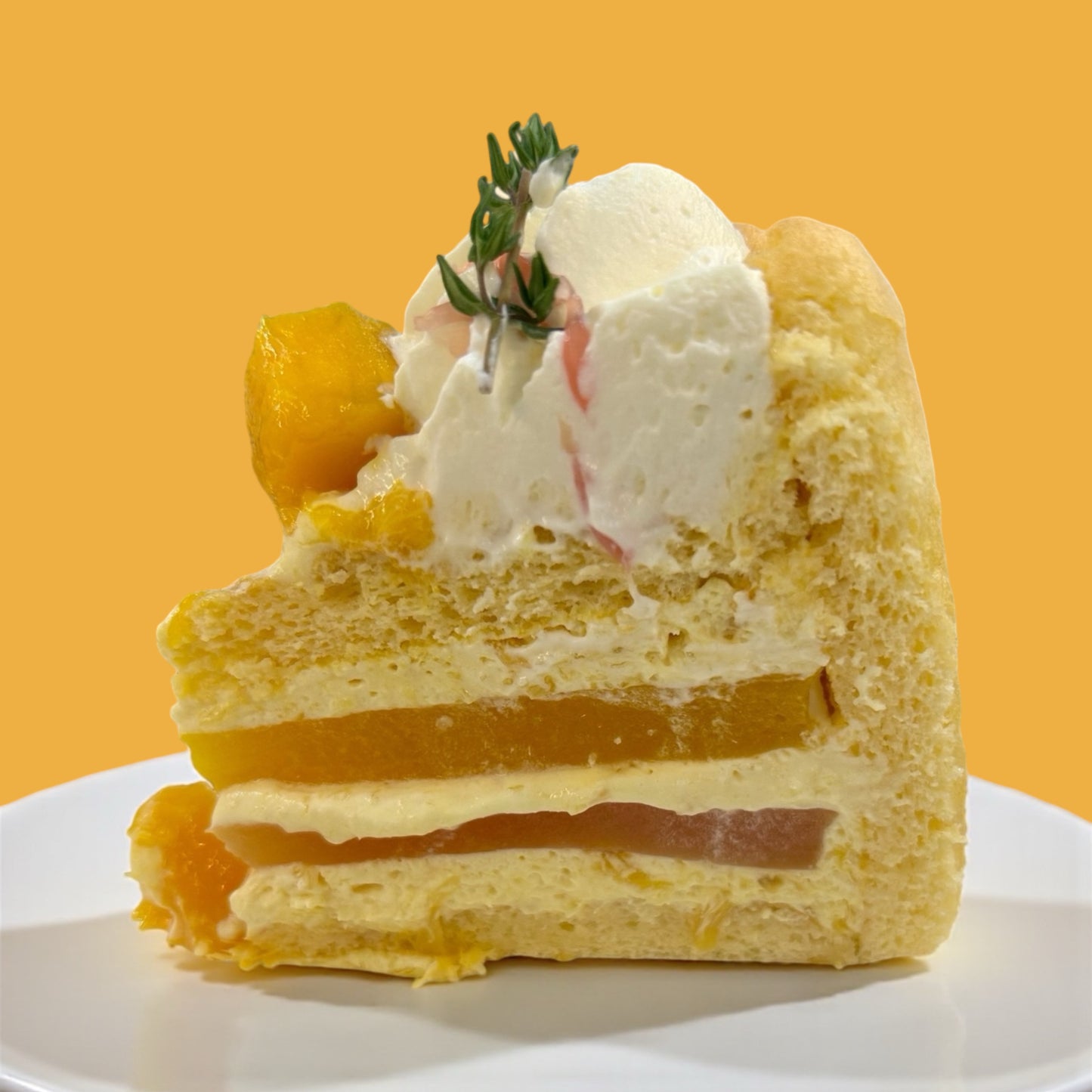 Mango Pomelo Sago Charlotte Cake