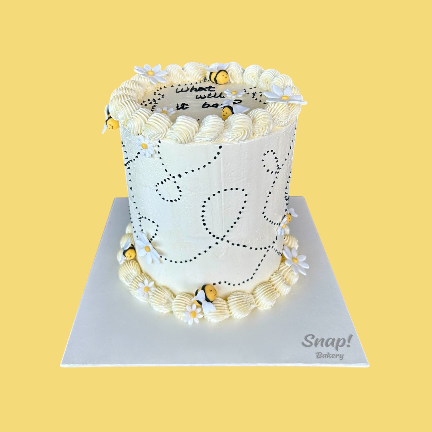 Gender Reveal Cake
