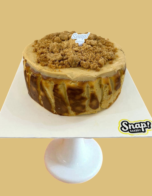 Peanut Butter Basque Burnt Cheesecake