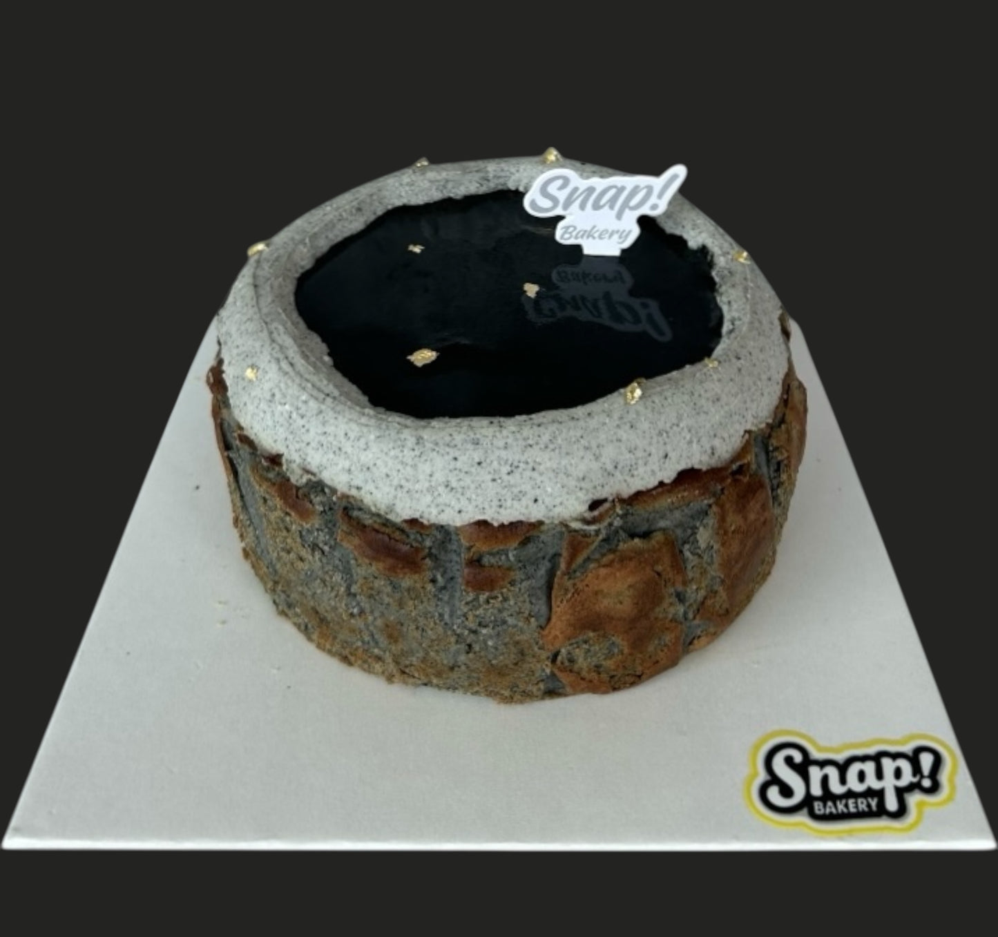 Black Sesame Basque Burnt Cheesecake