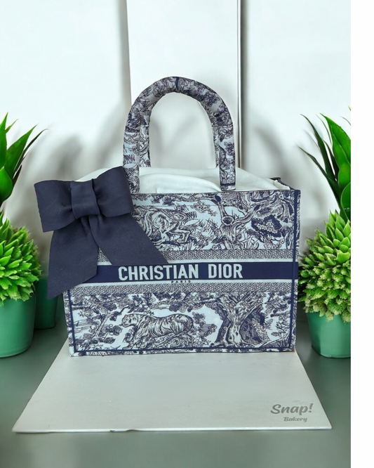 Dior Tote Bag Cake